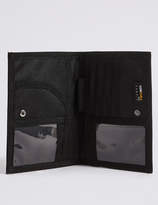 Thumbnail for your product : M&S Collection Large Popper Bi Fold Travel Wallet with CardsafeTM