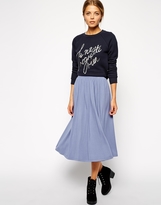 Thumbnail for your product : ASOS Full Midi Skirt