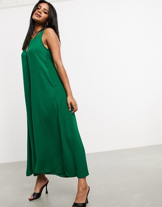 emerald green jumpsuit uk