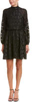 Thumbnail for your product : Karen Millen Metallic Jacquard A-Line Dress