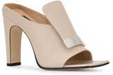 Thumbnail for your product : Sergio Rossi Open Toe Slides