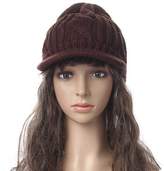 Thumbnail for your product : ONLINE Women New Fashion Winter Warm Crochet Knit Wool Beanie Ski Peaked Hat Cap