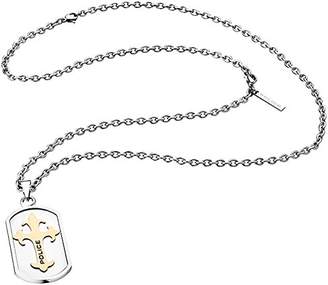 Police Men's Chain Necklace with Pendant Stainless-Steel PJ25570PSRG Gatekeeper - 02