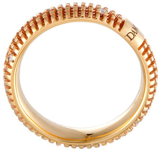 Damiani 18K Rose Gold Diamond Ring