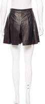 Thumbnail for your product : Proenza Schouler Leather High-Rise Shorts