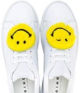 Thumbnail for your product : Joshua Sanders Smile stripe platform sneakers