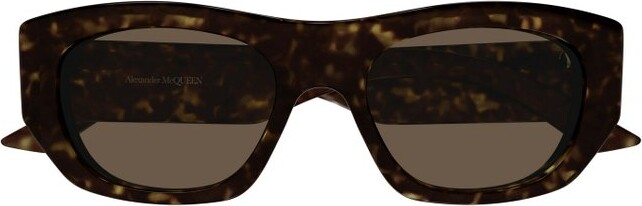 Alexander McQueen Sunglasses Rectangle Frame Sunglasses