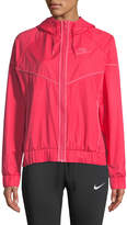 Thumbnail for your product : Nike Windrunner Hooded Zip-Front Track Jacket