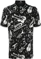 Thumbnail for your product : Dolce & Gabbana printed polo shirt