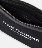 Thumbnail for your product : Saint Laurent Rive Gauche canvas pouch