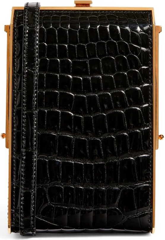 Analeena Crocodile Leather CrossBody Bag ShopStyle