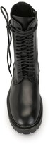 Thumbnail for your product : Ann Demeulemeester Lace-Up Military Boots