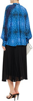 Thumbnail for your product : Stella Jean Ruffle-trimmed Printed Crepe Blouse