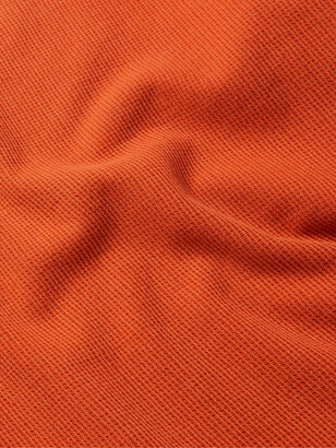 Greg Lauren Waffle-Knit Cotton-Blend Jersey T-Shirt
