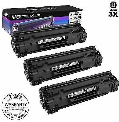 Speedy Inks SPEEDYINKS Compatible Toner Cartridge Replacement for HP 85A CE285A (Black, 3-Pack) Compatible with HP Printers M1132 M1212nf M1217nfw MFP P1102...