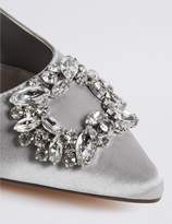 Thumbnail for your product : Marks and Spencer Kitten Heel Jewel Pointed Toe Court Shoes