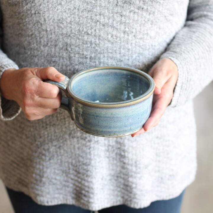 Handmade Pottery | Soup Mug | 9 Colors