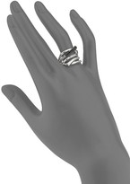 Thumbnail for your product : John Hardy Bamboo Black Sapphire & Sterling Silver Multi-Row Ring
