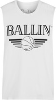 Thumbnail for your product : Brian Lichtenberg Ballin cotton-jersey tank