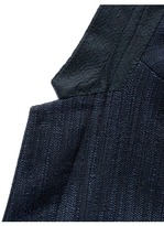 Thumbnail for your product : Nobrand Mixed denim blazer