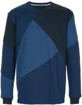 Thumbnail for your product : GUILD PRIME geometric panelled sweatshirt