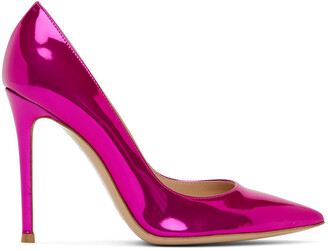 udgør appel stor Gianvito Rossi Pink 'Gianvito 105' Pumps - ShopStyle