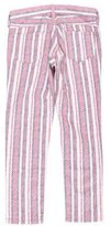 Thumbnail for your product : Etoile Isabel Marant Abstract Print Cropped Jeans