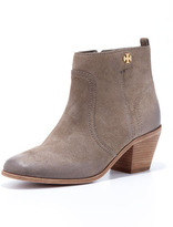 Thumbnail for your product : Tory Burch Leena Suede Bootie, Briar Wood