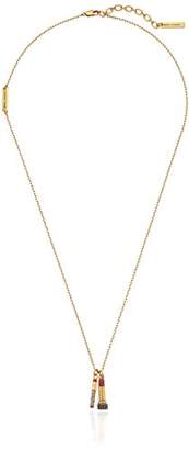 Marc Jacobs Charms Lipstick Necklace, 24" + 3" Extender