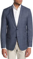 Thumbnail for your product : Theory Wellar Camley Windowpane Wool Suit Jacket