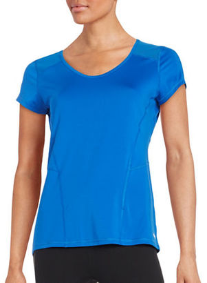 Calvin Klein Performance Mesh-Accented Athletic Tee
