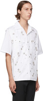 Thumbnail for your product : Prada White Crystal Bowling Shirt
