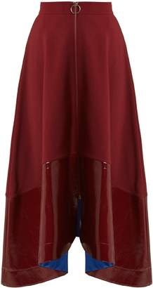 Roksanda Oriana contrast-hem midi skirt