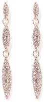 Thumbnail for your product : Forever New Ina Pave Triple Drop Earrings - Rose Gold - 00