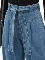 Thumbnail for your product : See by Chloe High-rise Tapered-leg Jeans - Denim