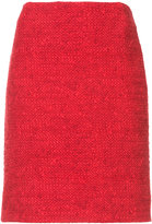 Thumbnail for your product : Akris Punto bouclé-tweed skirt