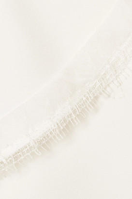 Jason Wu Lace-trimmed Crepe Dress