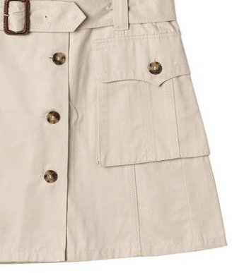 Burberry Girls' Belted Skirt w/ Tags