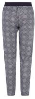 Thumbnail for your product : New Look Teens Navy Tile Print Zip Pocket Trousers