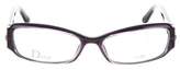Thumbnail for your product : Christian Dior Cannage Rectangle Eyeglasses