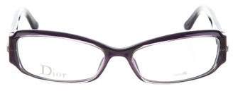 Christian Dior Cannage Rectangle Eyeglasses