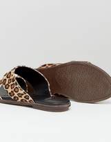 Thumbnail for your product : Vagabond Natalia Leopard Slide Sandals