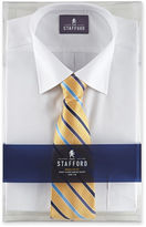 Thumbnail for your product : JCPenney Stafford Boxed Easy-Care Dress Shirt & Tie Set