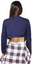 Thumbnail for your product : Wet Seal Flawless Cropped Sweatshirt