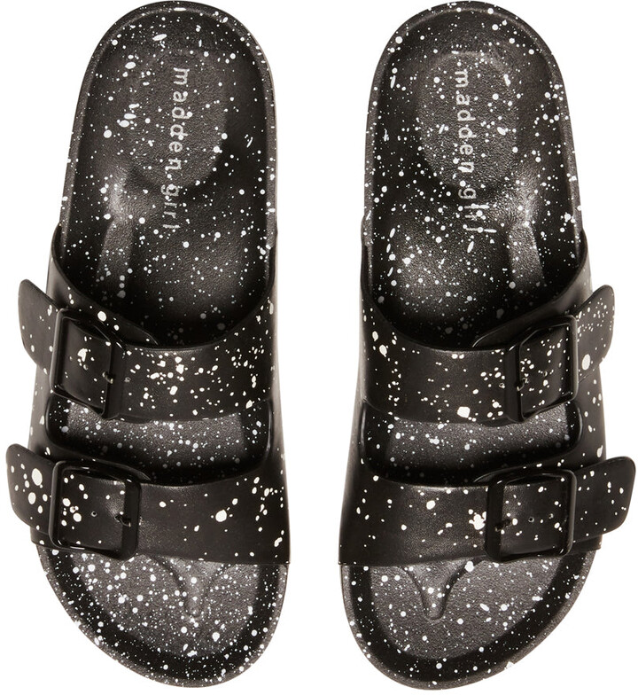 Steve Madden Black Multi Strap Women's Sandals | Shop the world's largest  collection of fashion | ShopStyle