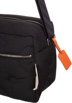 Thumbnail for your product : Off-White Black Meteor Quilted Messenger Bag
