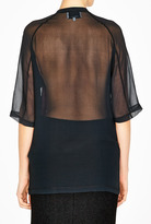 Thumbnail for your product : 3.1 Phillip Lim Jersey Embellished Printed Oversized T-shirt