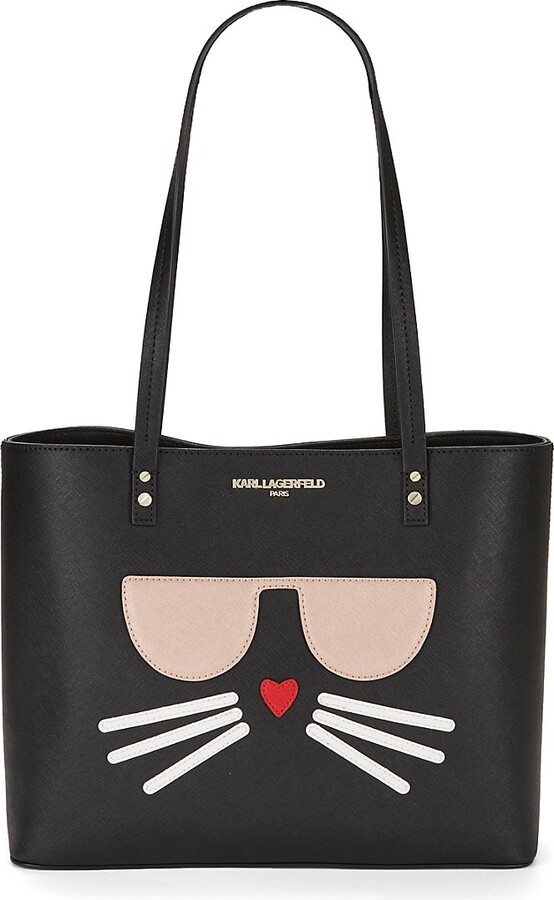 Karl Lagerfeld Paris Maybelle Cat Tote - ShopStyle Shoulder Bags