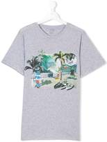Thumbnail for your product : Stella McCartney Kids Arrow Visitors print T-shirt