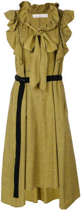 Golden Goose Deluxe Brand 31853 asymmetric check dress